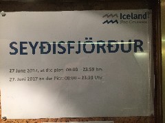sign Seydisfjordur