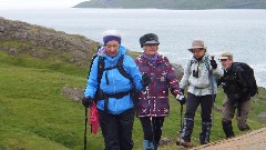 Ruth Bennett McDougal Dorrough; Mary Webb; Elizabeth Lemersal; Steve Sickels; Iceland; Seydisfjordur