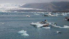 Iceland; Djupivogur; Vatnajokull Glacier Lagoon