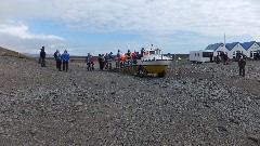 duck boat; Vatnajokull Glacier Lagoon