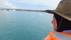 Ruth Bennett McDougal Dorrough; Iceland; Djupivogur; Vatnajokull Glacier Lagoon