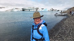 Ruth Bennett McDougal Dorrough; Jokulsarlon Glacier Lagoon; Iceland, IS