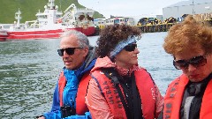 Randy Ratner; Judi Ratner; Karen Drucker; Iceland; Vestmannaeyjar; Zodiac Trip