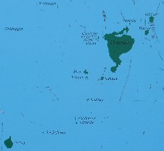 map Vestmannaeyjar Heimaey Iceland, IS