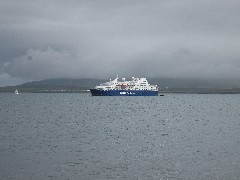 Ocean Diamond Cruise Ship; Siglufjordur Iceland, IS