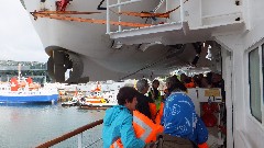 Iceland; Ocean Diamond Cruise Ship; Life Jacket Lesson