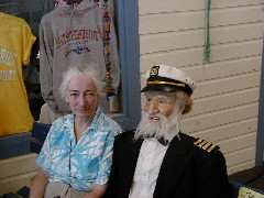 Ruth Dorrough; unidentified Sailor; Sault Ste Marie Michigan