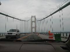 Macinac Bridge Michigan 2005 Trips