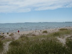 Sturgeon Bay Hike Michigan 2005 Trips