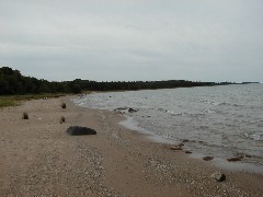 Sturgeon Bay Beach Michigan 2005 Trips