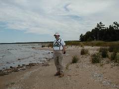 Dan Dorrough; Sturgeon Bay Beach Michigan 2005 Trips