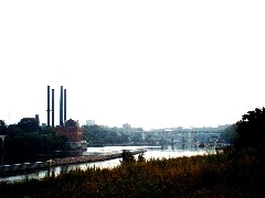 Minneapolis Minnesota; bridge before the collapse