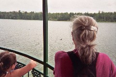 Ruth Dorrough; Lake Itasca Mississippi Headwaters Minnesota; Loons