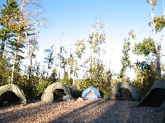 Minnesota; tents