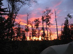 Minnesota; sunset