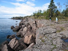 Maureen (Mo) Mayo; Ruth Bennett McDougal Dorrough; Minnesota; Gooseberry Falls State Park