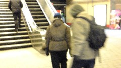 Ruth Dorrough; Subway Station at Harvard Boston, MA
