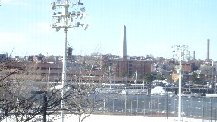 view of the Boston Harbor; Foster St & Commercial Street Boston, MA