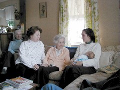 Ruth Dorrough; Ann Laramie; Alice Bennett; Jacob Wheeler; Kat Wheeler; Trips New England Jacobs Christening