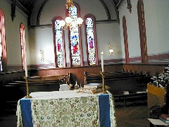 Trips New England Jacobs Christening; church