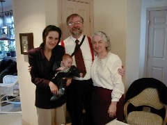 Kat Wheeler; Jacob Wheeler; Dan Dorrough; Ruth Dorrough; Trips New England Jacobs Christening