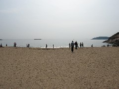 Acadia; Sand beach