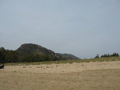Acadia; Sand beach