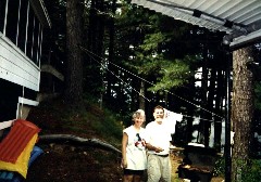 Ann Laramie; Dewey Laramie; New Hampshire; camp Family Trips