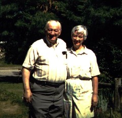 Ben Gordon Bennett; Ruth Dorrough; Family New Hampshire Trips