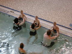Chris Wheeler; Jacob Wheeler; Trips New England Hampshire swimming pool