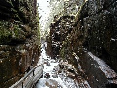 The Flume Franconia Notch Hiking White Mountains New Hampshire