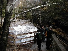 The Flume Franconia Notch Hiking White Mountains New Hampshire Avalanche Falls