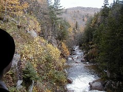 Ruth Dorrough; The Flume Franconia Notch Hiking White Mountains New Hampshire