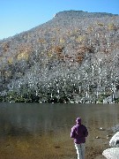Ruth Dorrough; Old Man of the Mountain; Franconia Notch Hiking White Mountains New Hampshire