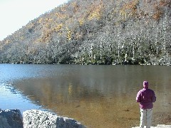 Ruth Dorrough; Old Man of the Mountain; Franconia Notch Hiking White Mountains New Hampshire