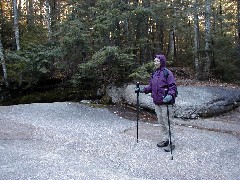 Ruth Dorrough; Hiking White Mountains New Hampshire Basin Cascades Trail