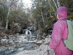 Ruth Dorrough; Hiking White Mountains New Hampshire Basin Cascades Trail