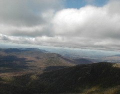 from the cog railway Mt Washington New Hampshire