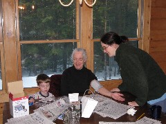 Jacob Wheeler; Ruth Dorrough; Kat Wheeler; blood pressure cuff