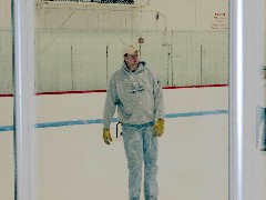 Chris Wheeler; New Hampshire Hockey rink