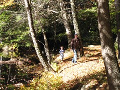 Ben Dorrough; Jacob Wheeler; New Hampshire; Stream behind Kat and Chris s cabin