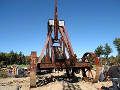 Greenfield NH Yankee Farmer Trebuchet; Pumpkin Chunkin