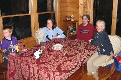 Jacob Wheeler; Kat Wheeler; Ben Dorrough; Ruth Dorrough; joint birthday party
