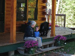 Ruth Dorrough; Jacob Wheeler; Kat and Chris s cabin