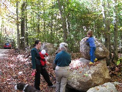 Kat Wheeler; Ellery Wheeler; Ruth Dorrough; Jacob Wheeler; Gleason Falls Road