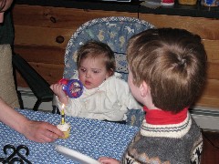 Ellery Wheeler; Jacob Wheeler; Elliess first birthday