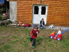 Jacob Wheeler; Kat Wheeler; Ellery Wheeler; Kat and Chris s cabin
