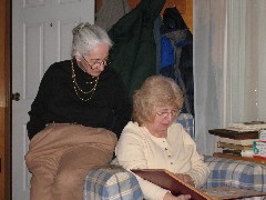 Ruth Dorrough; Ann Laramie