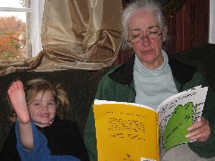 Ellery Wheeler; Ruth Dorrough; in the Arbor House in Peterborough New Hampshire