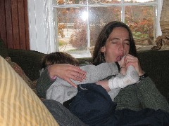 Ellery, Kat Wheeler in the Arbor House in Peterborough New Hampshire